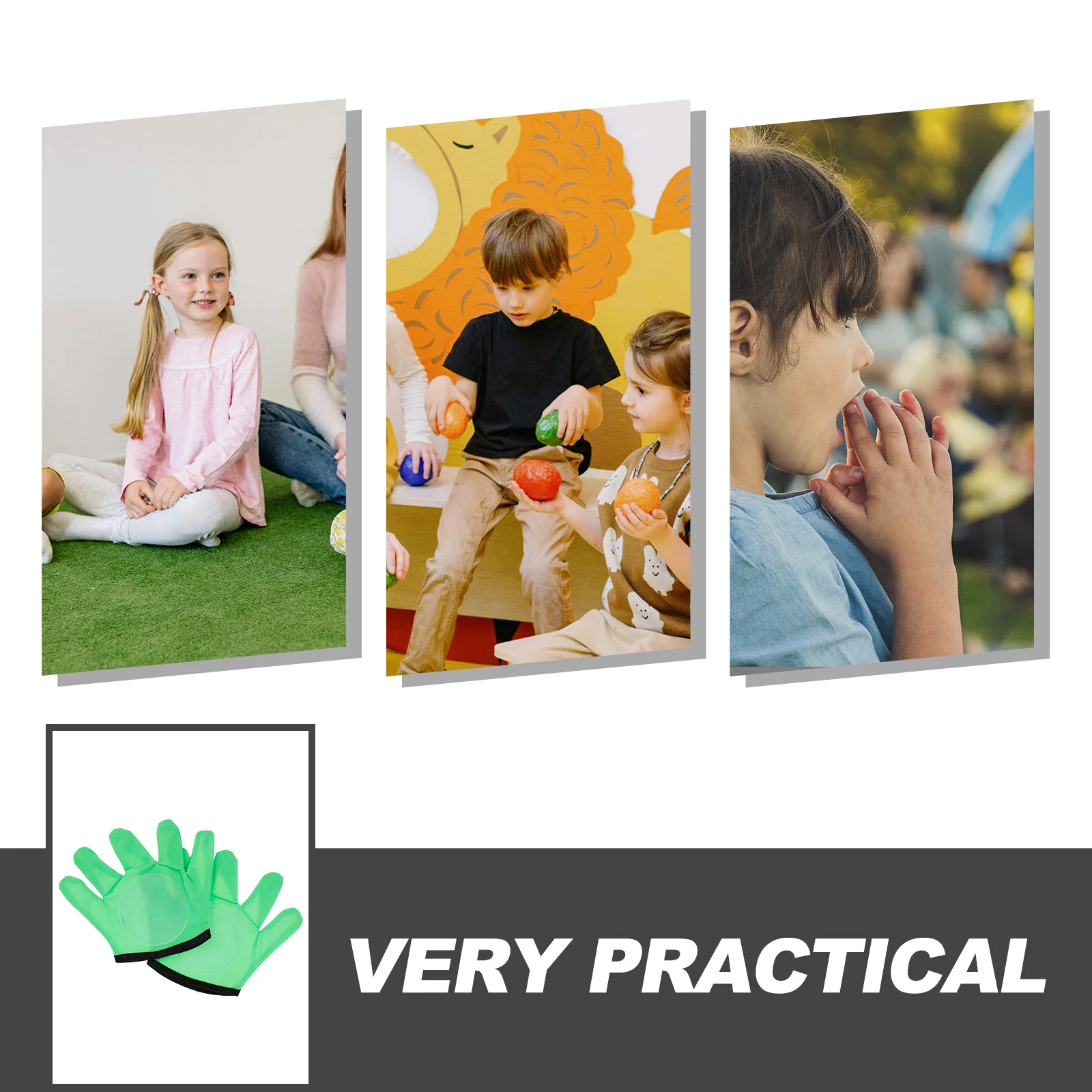 2 pçs bolas pegajosas luvas jogar e pegar jogo conjunto crianças quintal atividades família ligação cores brilhantes durável bola captura conjunto