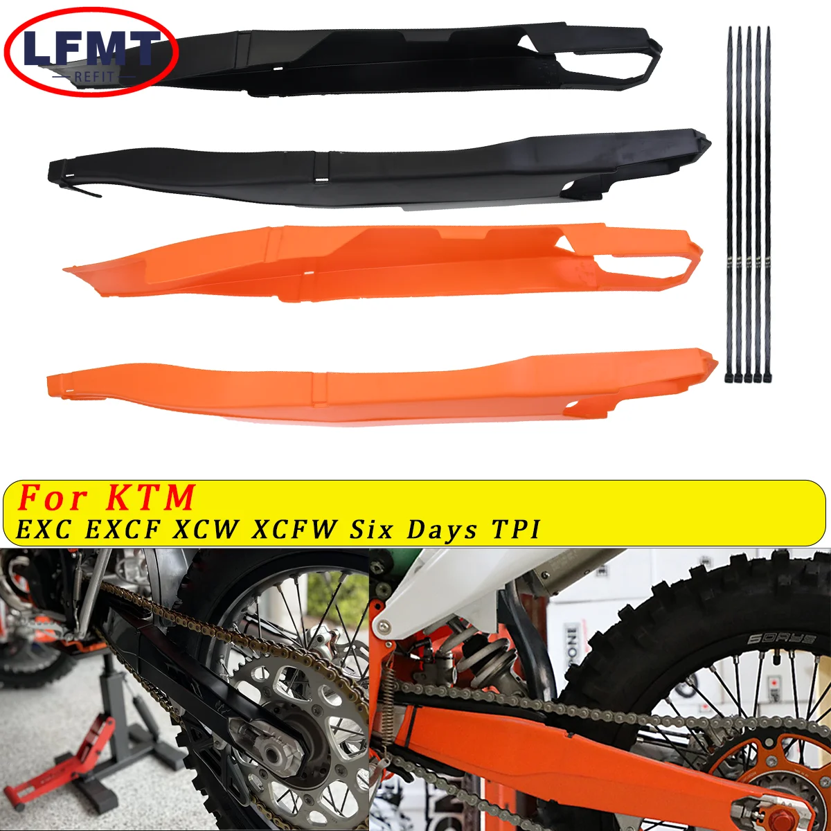 

Motorcycle AccessoriesSwingarm Protector Cover Guard For KTM EXC EXCF XCW XCFW TPI Six Days125 250 300 350 400 450 500 2012-2023