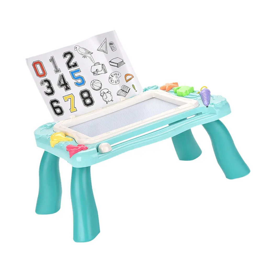 1Pcs Magnetic Drawing Board Eco Friendly Plastic Painting Plate Lightweight Easy Erase Reusable Learning Board Early Educational