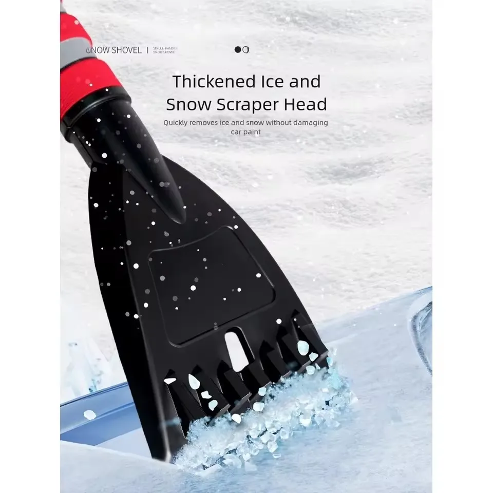 11cm Thick Blade Car Ice Scraper EVA Warm Anti-freeze Handle Windshield Snow Frost Remover Portable Winter Car Window Ice Shovel