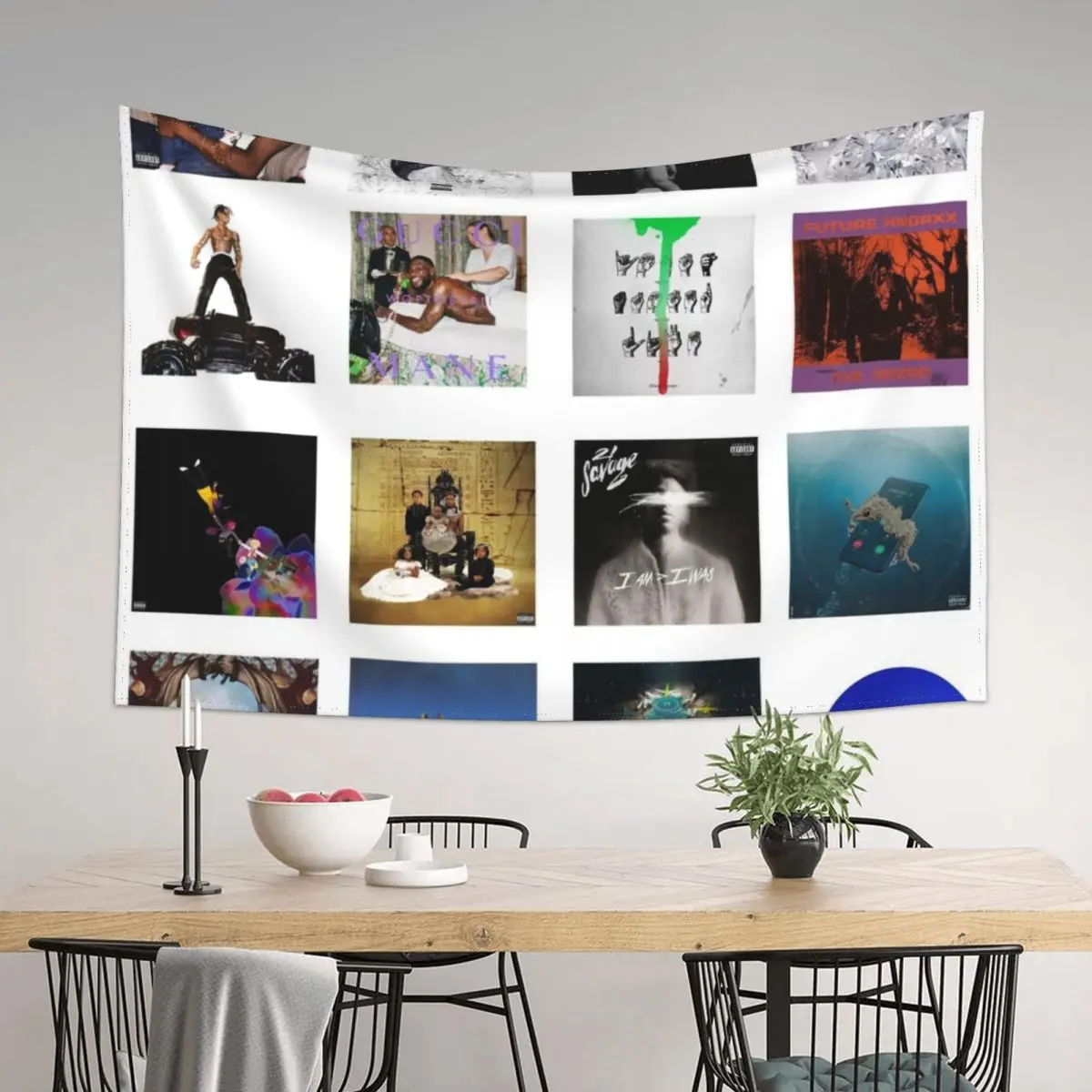 

Album Cover Collab Tapestry House Decorations Wall Coverings Decorations For Room Tapestry