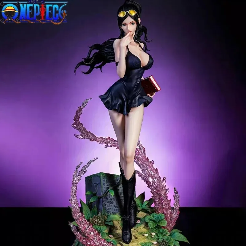 

New Hot Bandai 34cm Sexy Beauty One Piece Hf Nico·Robin Standing Position Model Pvc Desktop Ornaments Collectible Toy Boy Gift
