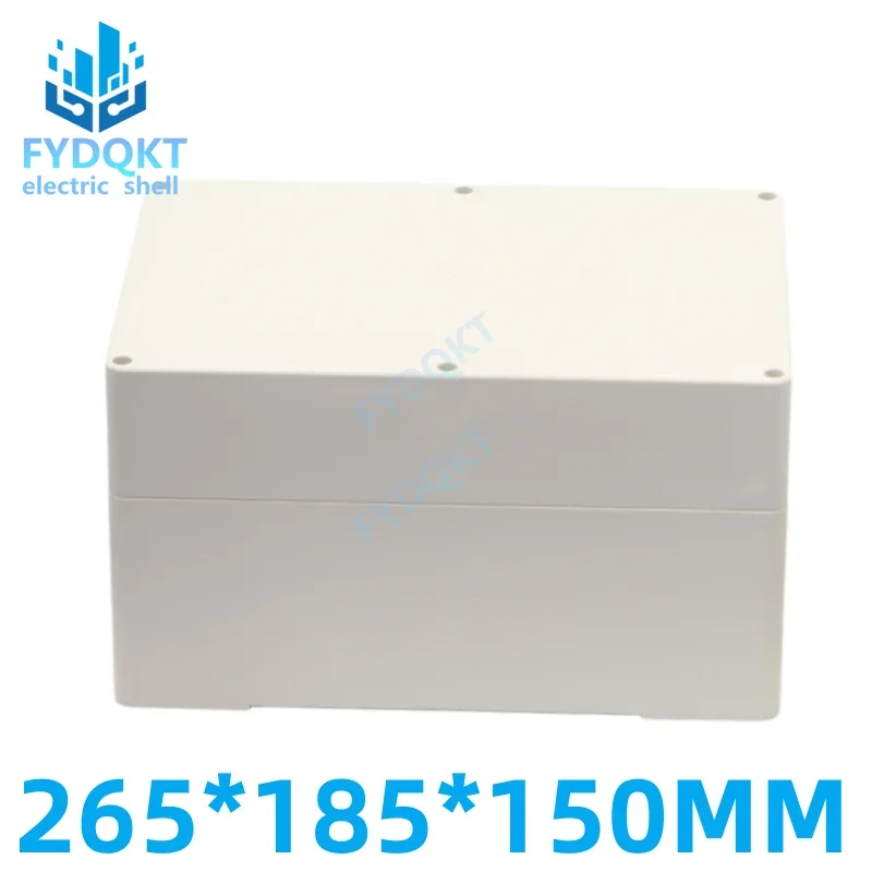 1pcs 265x185x150mm ABS outdoor waterproof box plastic shell plastic button box power line box