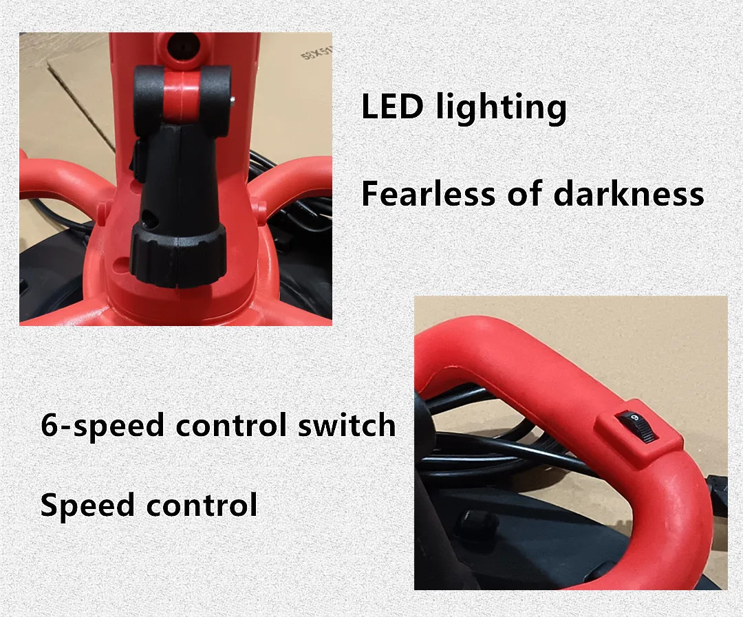 Factory Faster Plaster Smoothing Machine Cement Wall Finishing Plastering Machine Trowel With Mixer