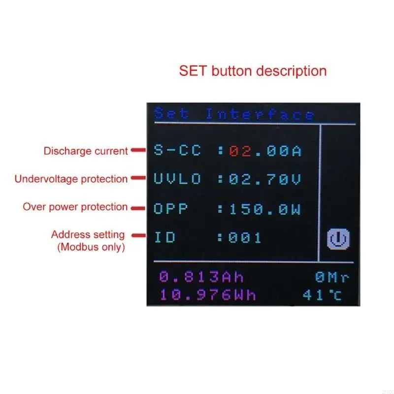 

20RC Battery Tester Discharge Capacity Tester Module for Power Capacity Testing