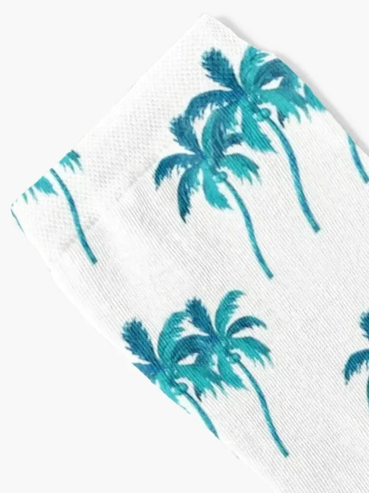 Three Coconut Palm Trees Socks designer brand hip hop Women's Socks Men's