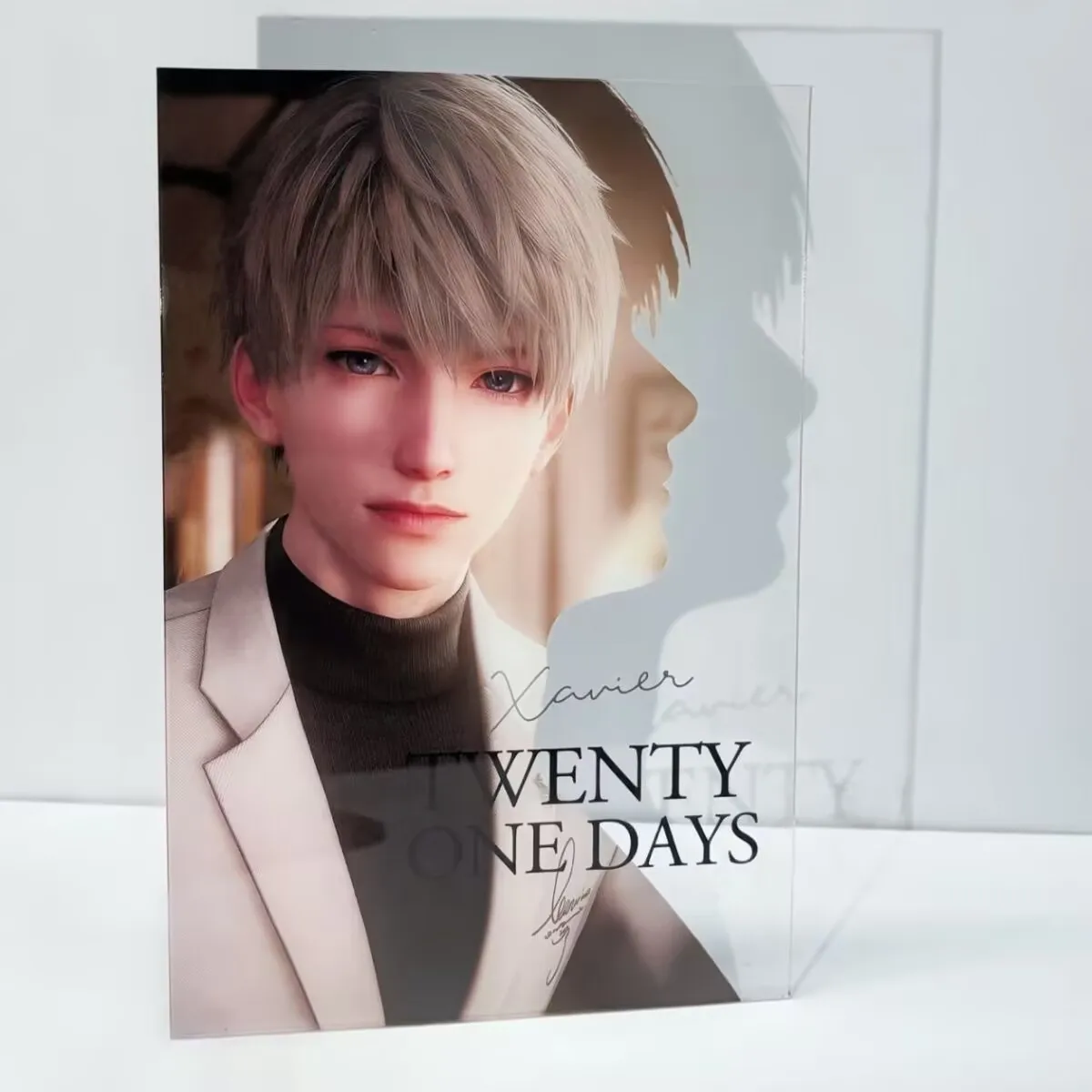 Новая акриловая прозрачная карточка серии "Love and Deep Space" фото силус,rafayel,caleb,xavier