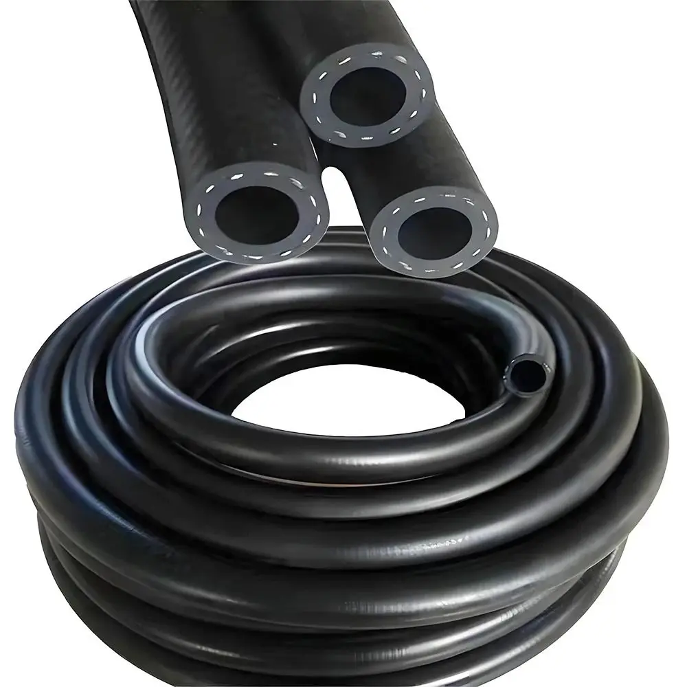 New Multifunctional Car Fuel Hoses ID 4 5 6 8 10 12 14mm with Pipe Clamp NBR Oil Resistant Hose Diesel Hose