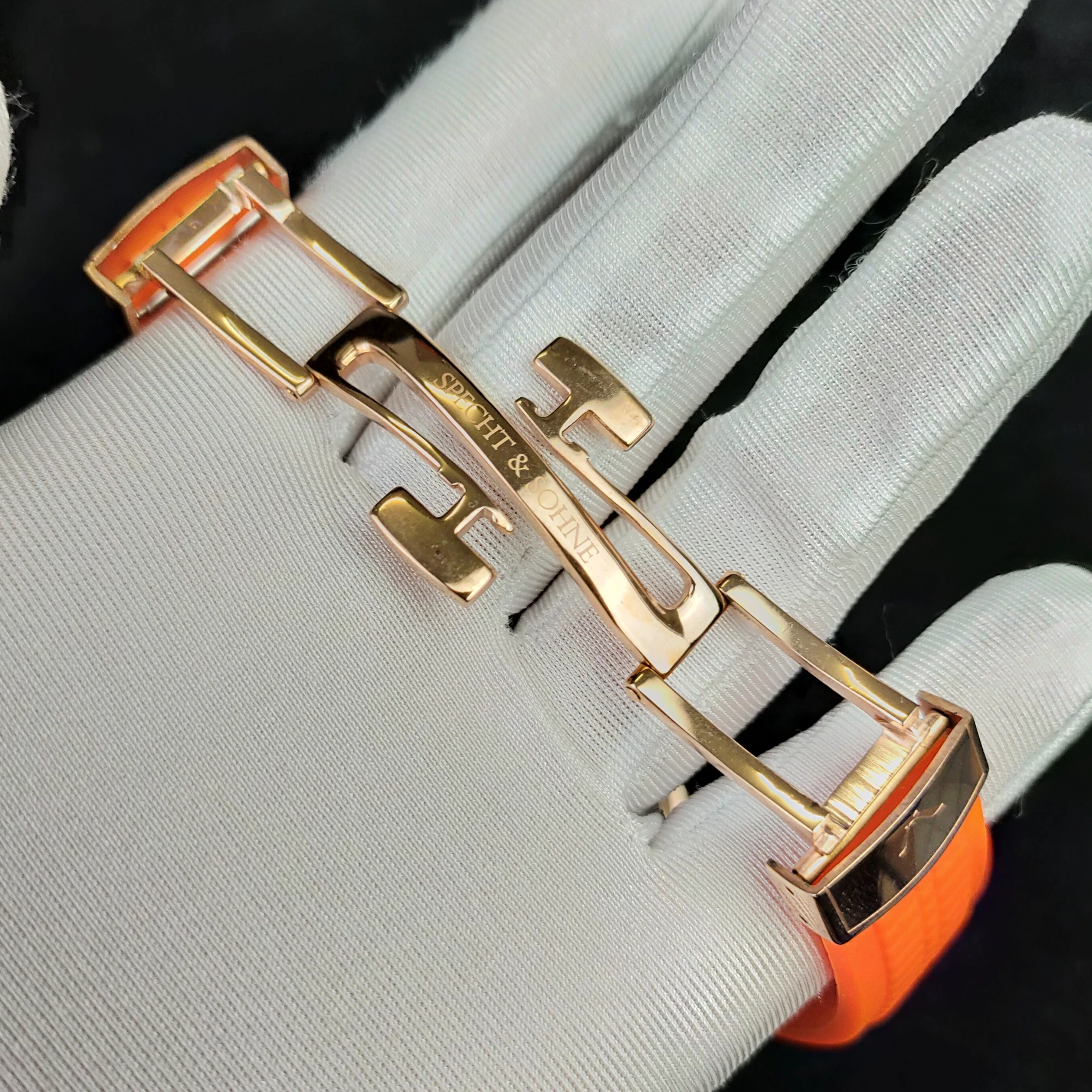 Specht&Sohne sports And Leisure Luxury Automatic MechanicalWatch Miyota8215 Movt 5167 Rubber Strap 50m Waterproof Business Watch