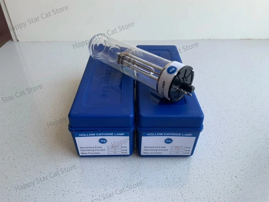KY-1/ 2-pin KY-2 Hollow Cathode Lamp Atomic Absorption Element Lamp Calcium Magnesium Zinc Lead Gold Cadmium