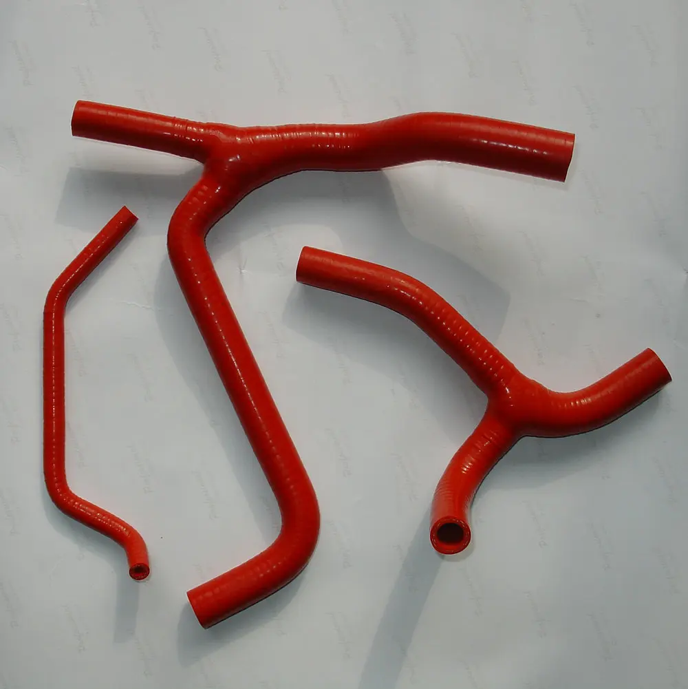 

For KAWASAKI KXF450 KX450F 09 10 11 2009 2010 2011 Silicone Radiator Y Hose