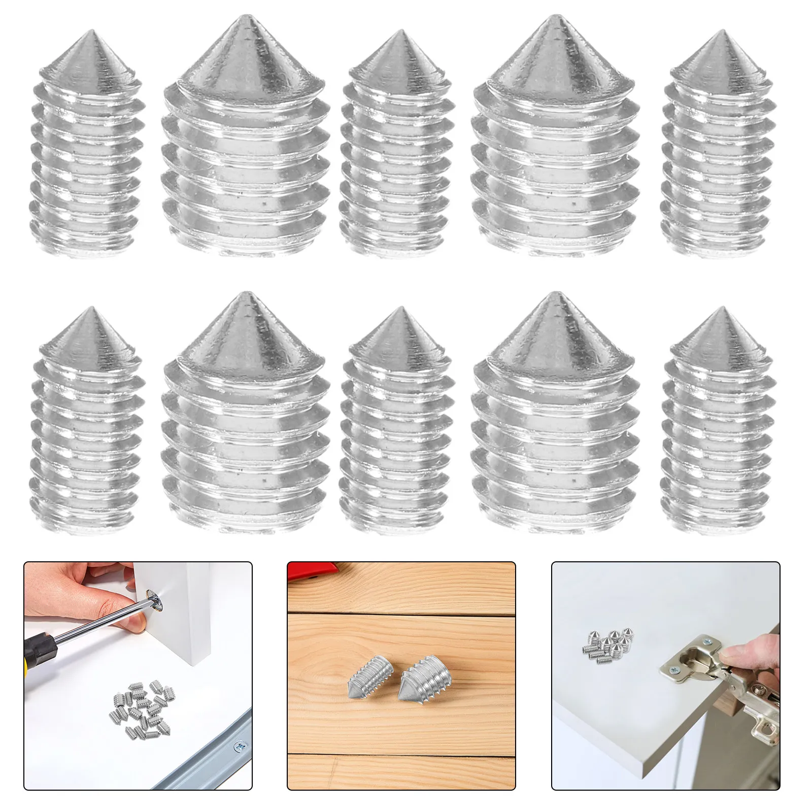 20 Pcs Faucet Installation Tools Towel Rack Bath Bars Anchor Ring Bathroom Accessories