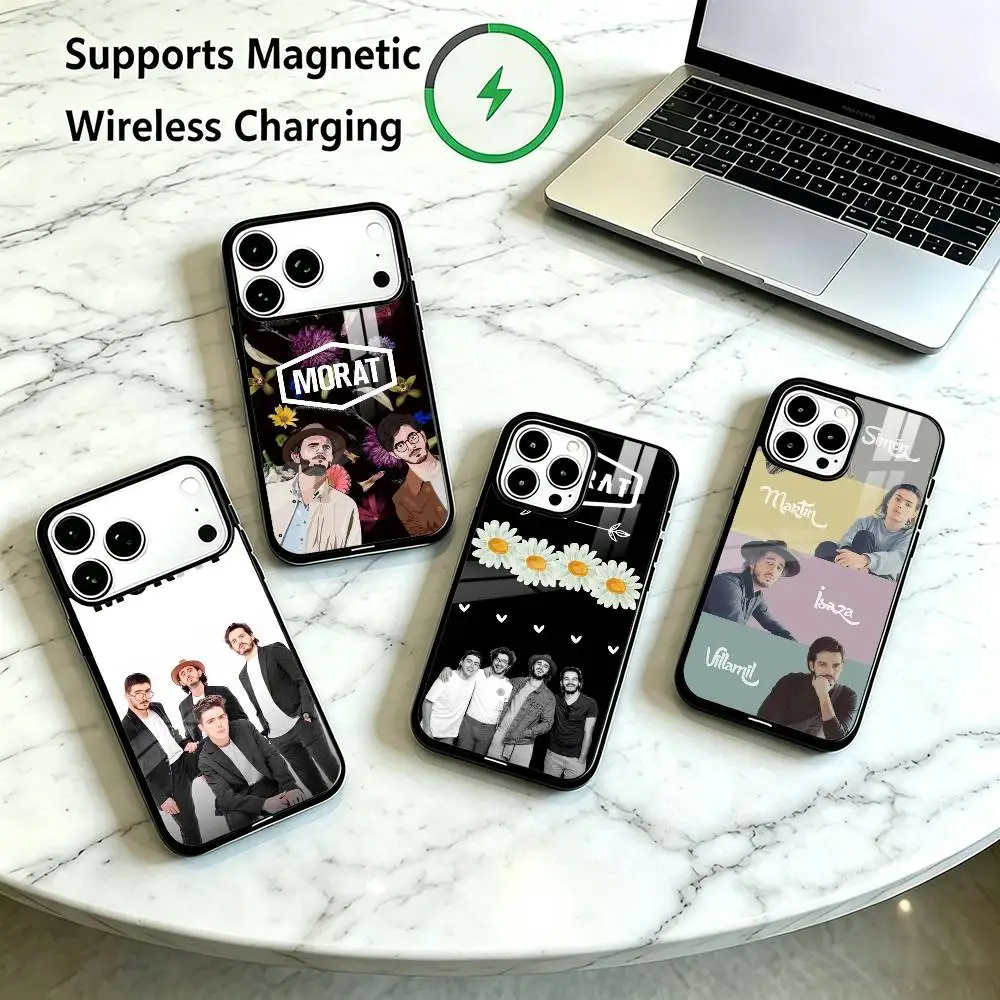 Morat  Rock Band Album  Phone Case For iPhone18 17,16,15,14,13,12,11 Plus,Pro Compatible with magnetic wireless charging Gift