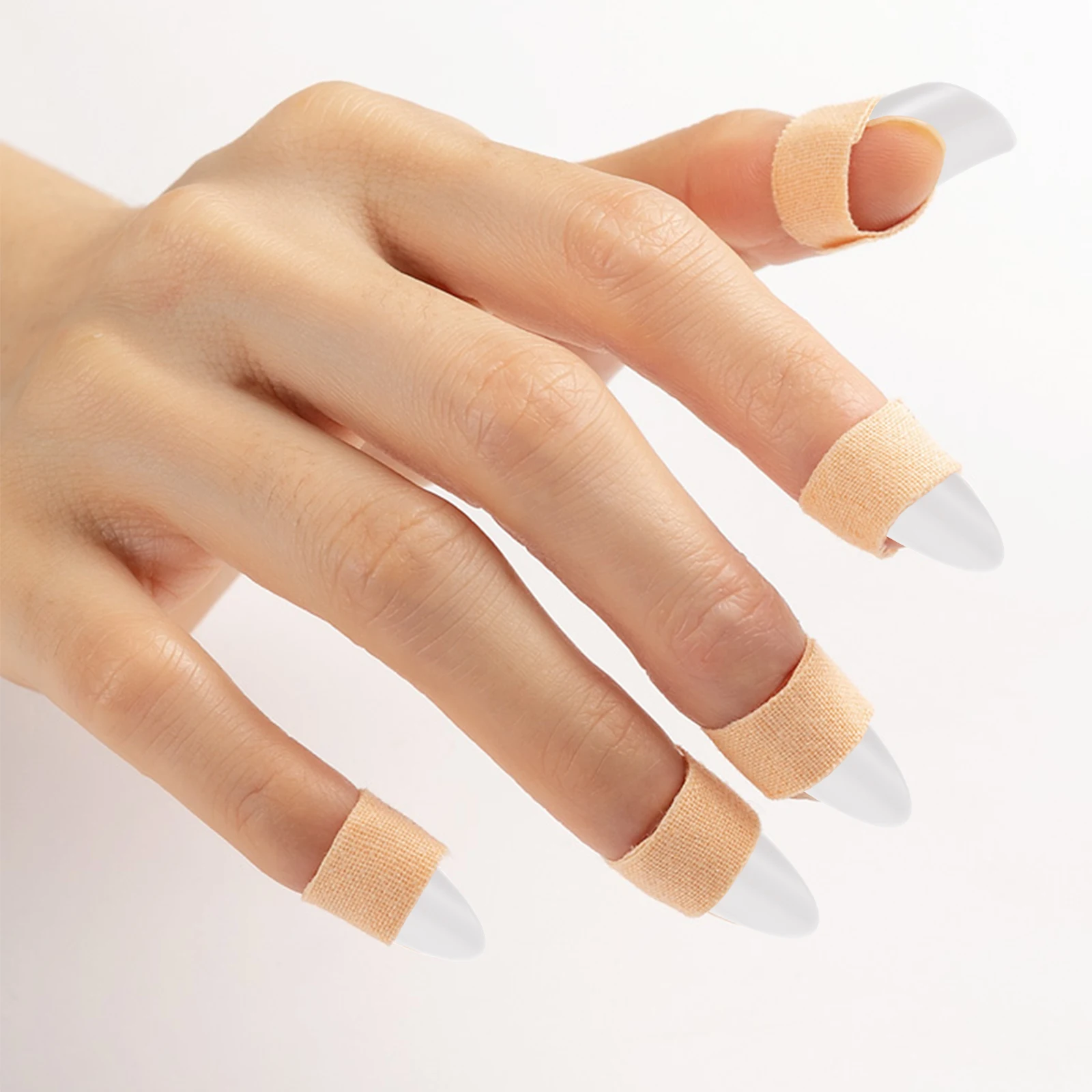 

5Pcs Smooth Edged Nylon Pipa Nails Easy Maintenance String Instrument Components For Guzheng Lovers Fingertip Protection