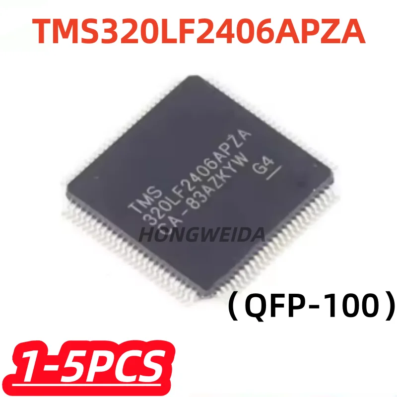 1-5Pcs/lot 100% New TMS320LF2406APZA TMS320LF2406 320LF2406 QFP100 Chipset