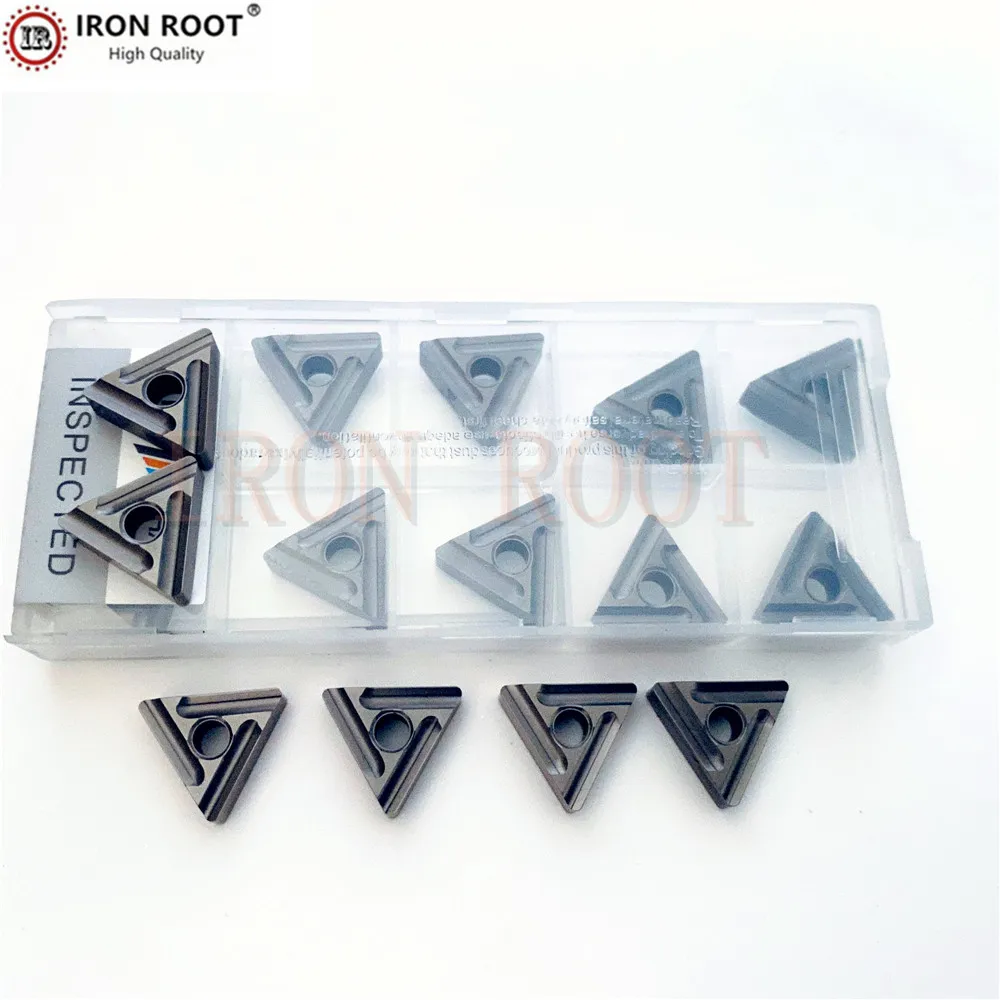 IRON ROOT Turning Insert TNMG160404R,TNMG160408R -FS MC1015 CNC Lathe Turning Cermet Inserts For MTBNR/L Turning Holder