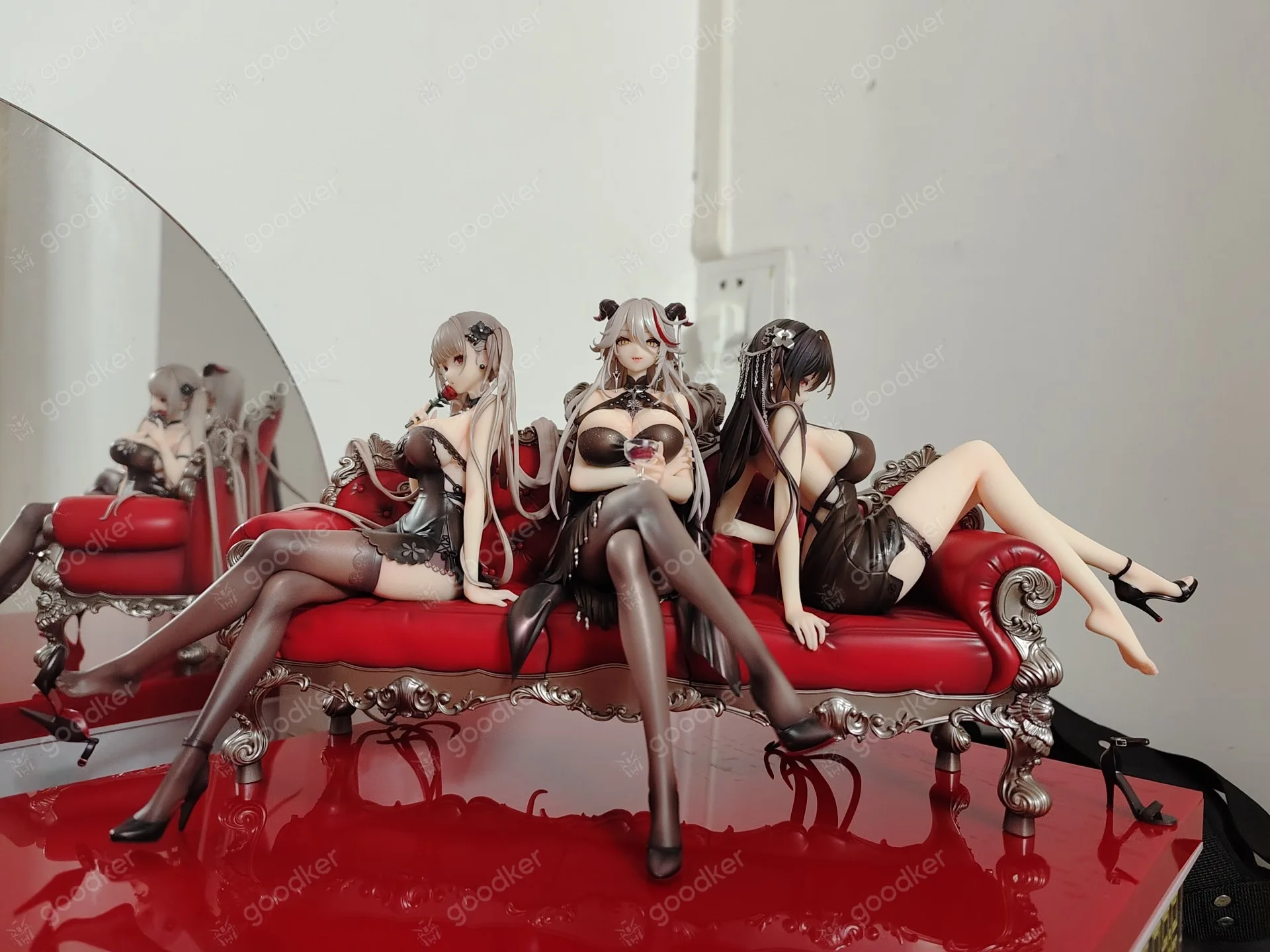 

In Stock Blue Route Hand-on Myethos Egnes Action Figure PVC Character Model Toy Gift Collection