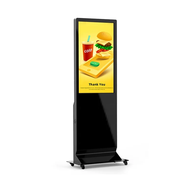 

43 inch indoor floor standing touch screen digital signage media player display Kiosk advertising machine