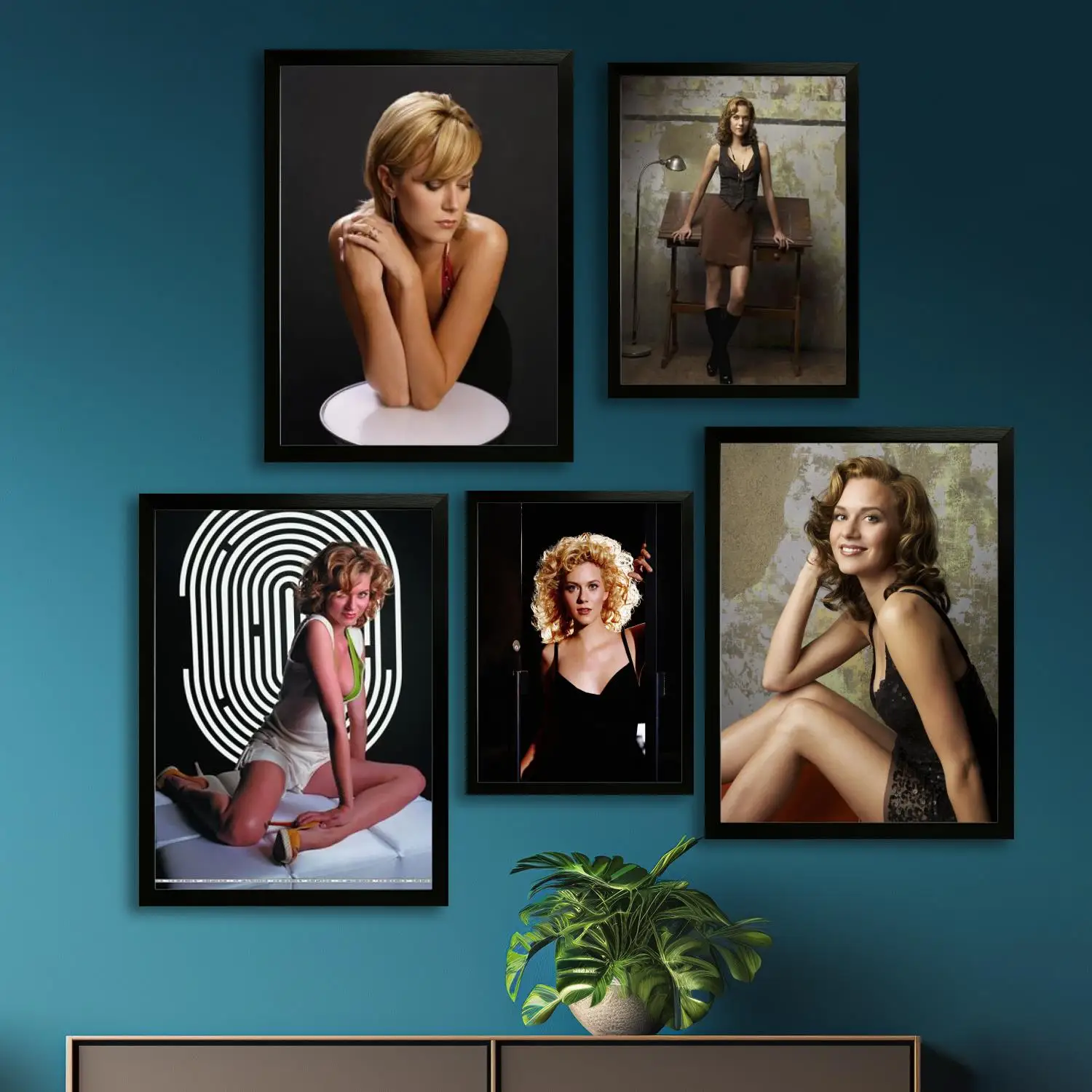 

hilarie burton actor Canvas Art Poster, Wall Art Picture Print, Modern Family Bedroom Decor Posters,Decorative painting