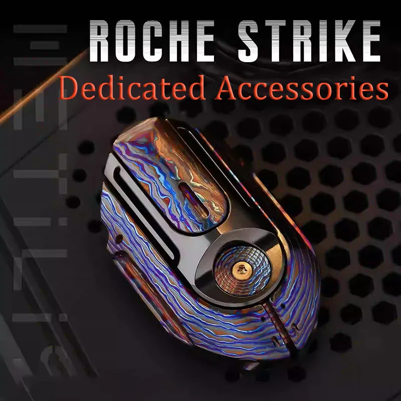 METILIS ROCHE STRIKE Mechanical Toy Accessories Fidget Toys Fidget Sliding Block Pushing Card EDC Parts