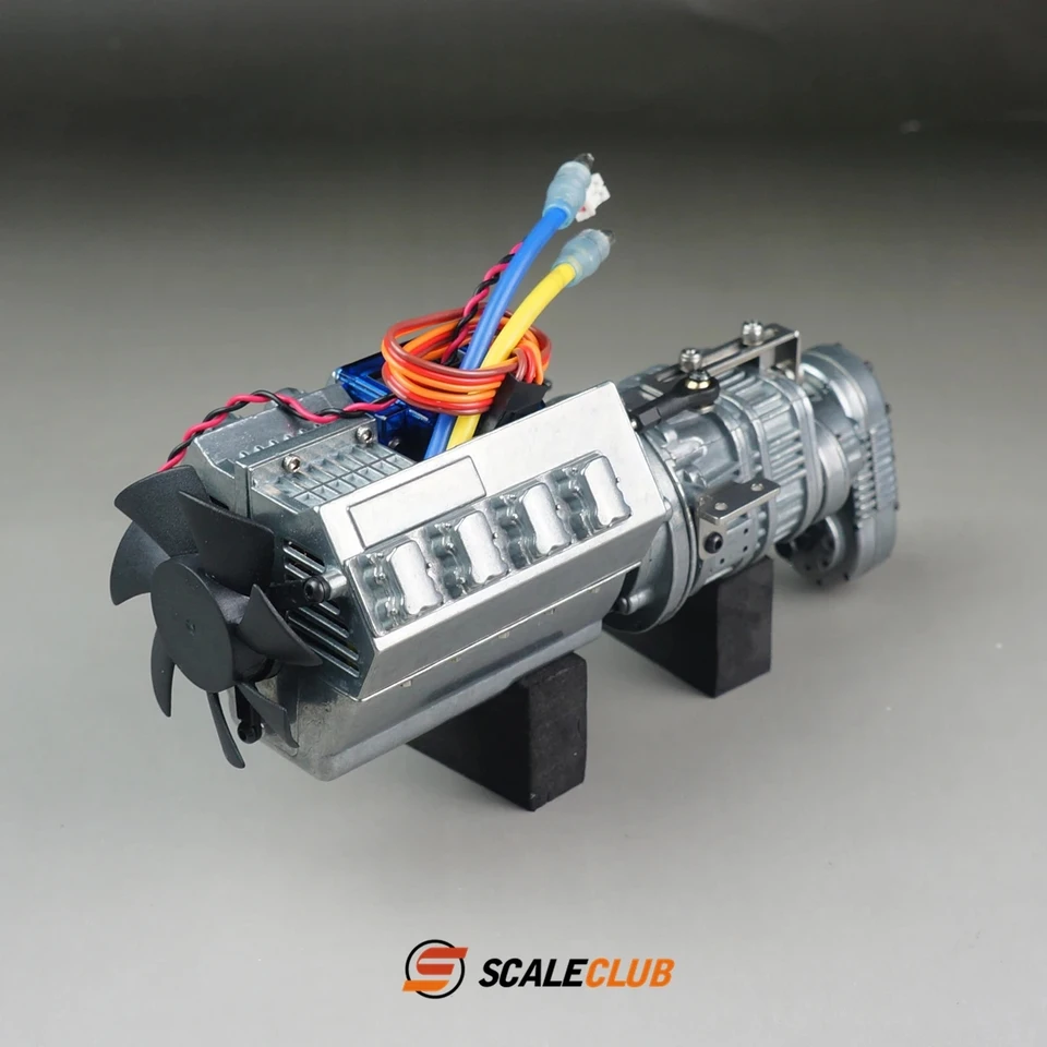 1/14 RC Tractor Truck Gearbox 27T 35T Metal