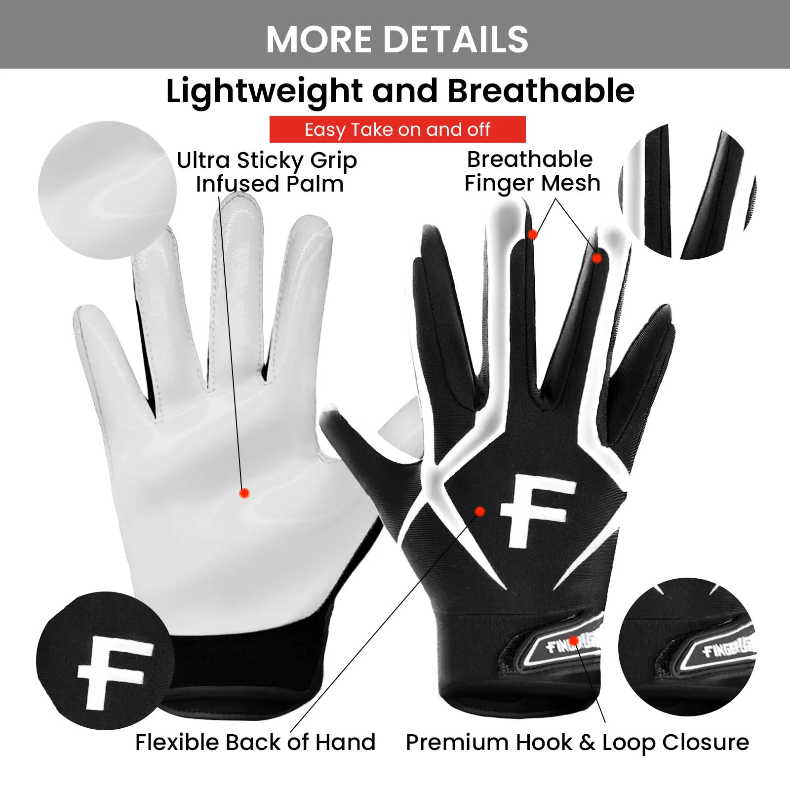 Thumbnail 2 - #12 Compare American Football Gloves Before You Buy