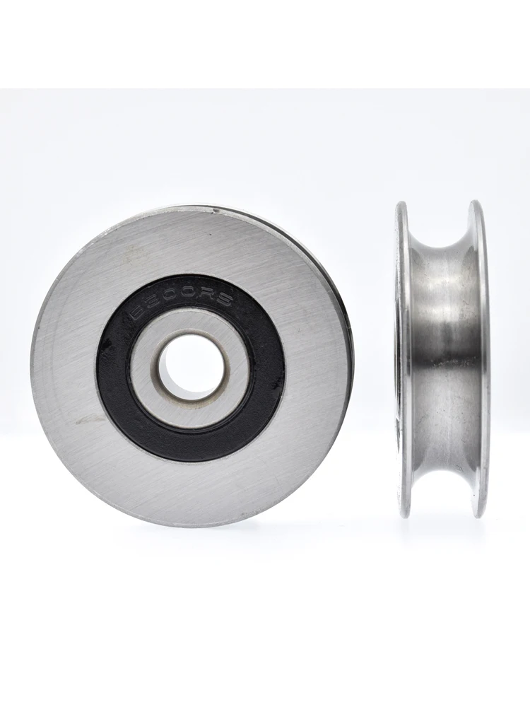 Imagem -04 - Roda Guia Mecânica com Groove u Groove Track Wheel Máquina de Tecelagem 1cm 10x50x13 mm 1pc