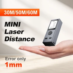 Mini Digital Distance Meter 30M 50M 60M Tape Build Measure Device Ruler Test Tool Tape Measure Roulette Range Finder