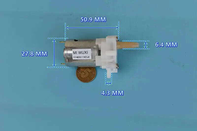 Swiffer Wet Jet DC 6V-12V Mini RS-360 Gear Motor Pump High Pressure Water Jet Pump Hydraulic Pump Electric Spray Cleaning Mop