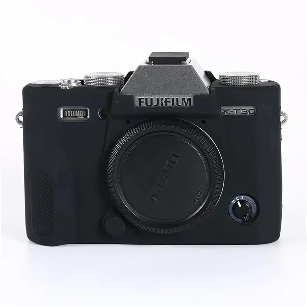 X-T4 Soft Silicone Rubber Camera Bag Case For Fuji Fujifilm X-T4 XT4 X-S10 XS10 X-T200 X-T100 XT100 X-T10 X-T30 X-A5 X-A7
