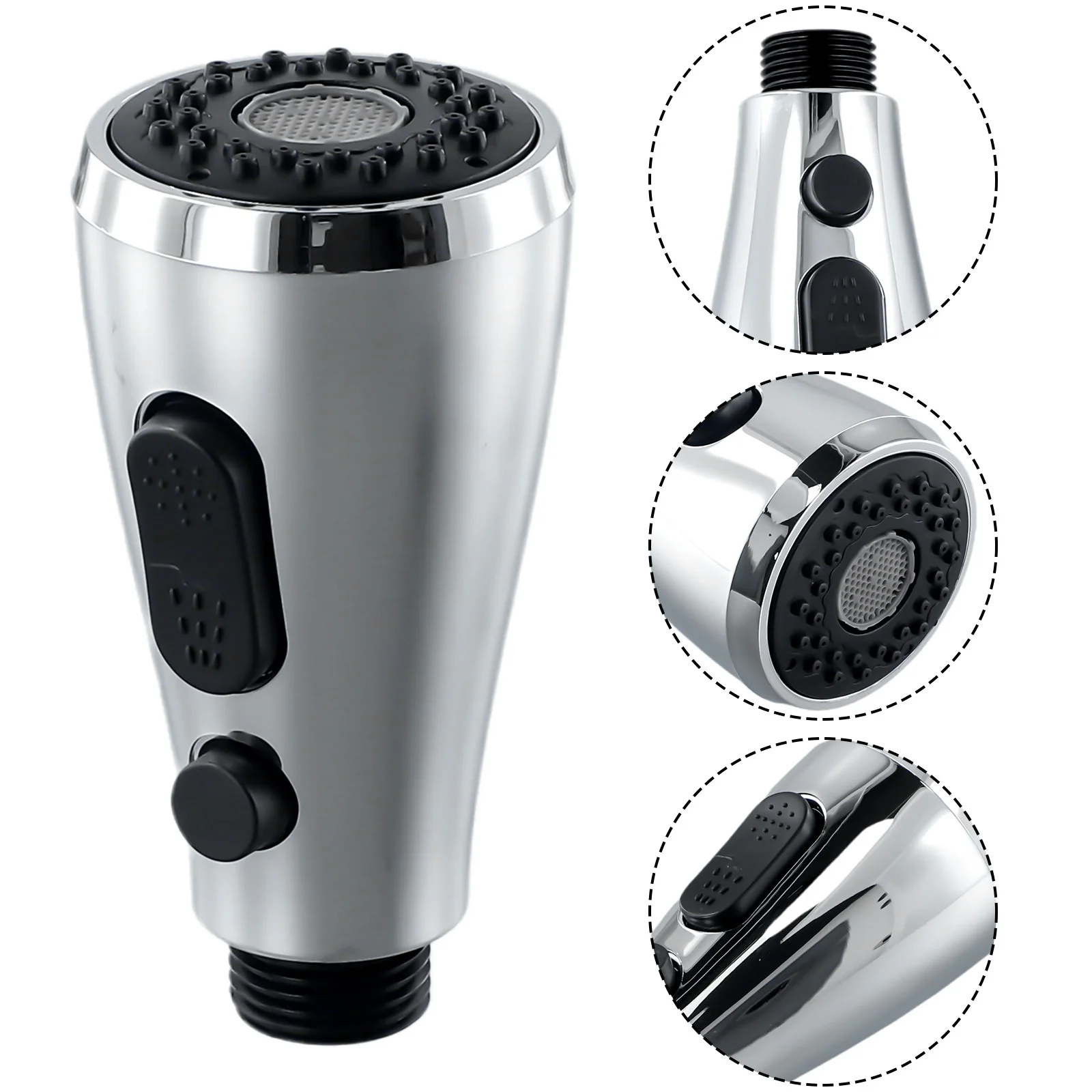 سهلة التركيب، صنبور رش المطبخ، مكونات الوصول إلى الرأس، استبدال نمط المطر والفقاعات العملية الحديثة