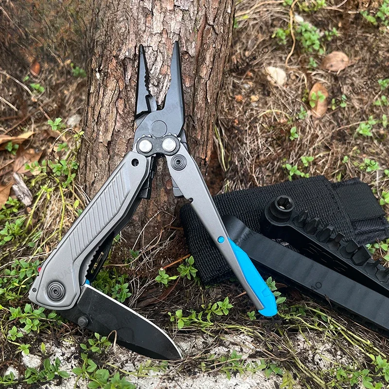 

Multifunctional Folding Pliers Pocket EDC Multi-tools Foldable Knife Portable Outdoor Survival Hand Tools-Flash MT