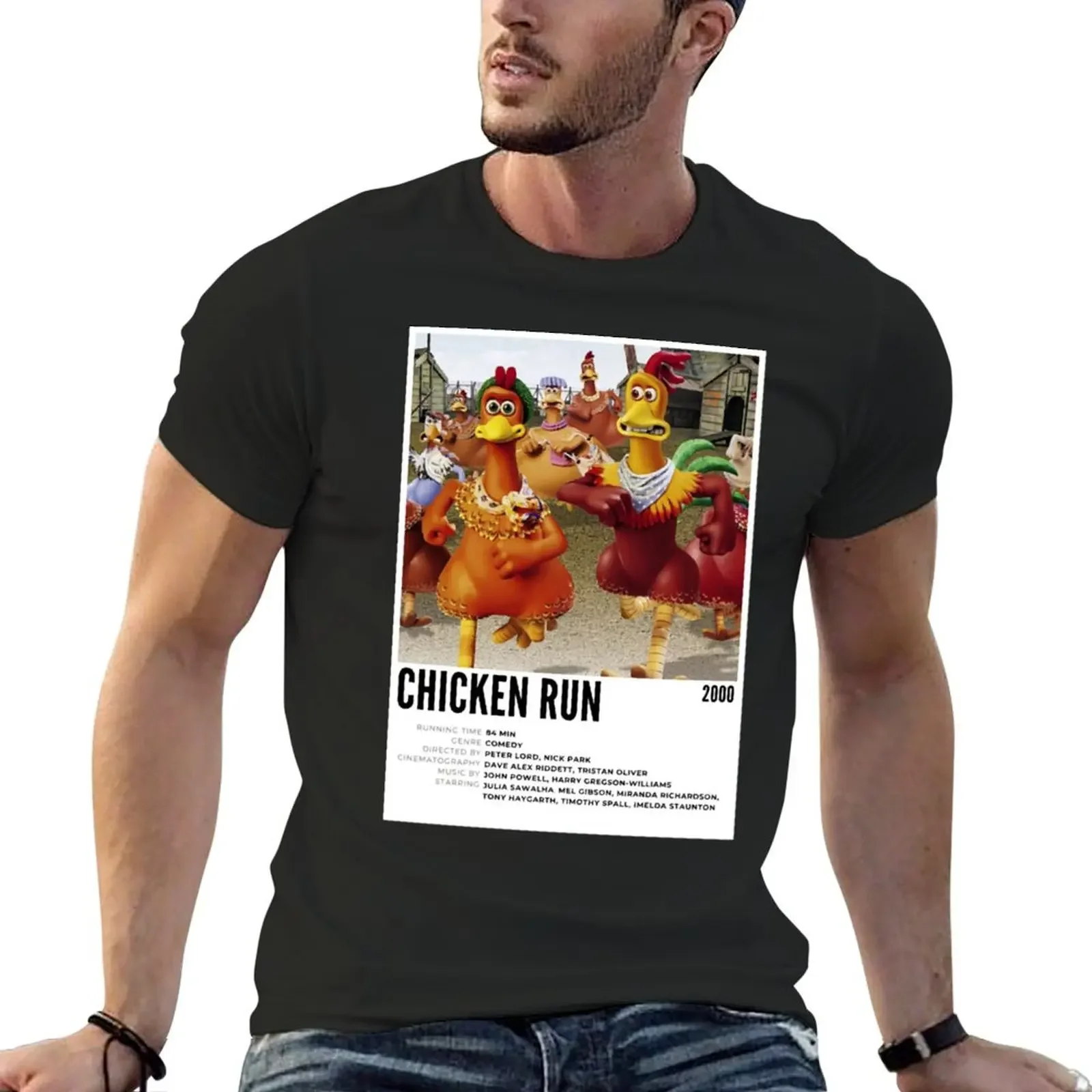 

Chicken Run T-Shirt quick drying anime mens tall t shirts