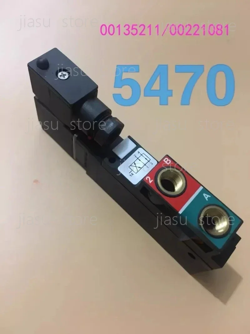 Solenoid Valve For New Foam Forming Machine 5470 Replacement Solenoid Valve 00135211 00221081 Industrial Pneumatic Control Valve