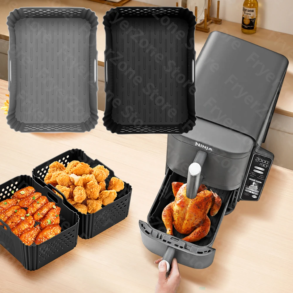 Plateau à Croustilles Officiel Ninja Pour Foodi OP300 Et OP500 - Pour Tacos, Bacon, Lave-vaisselle Safe