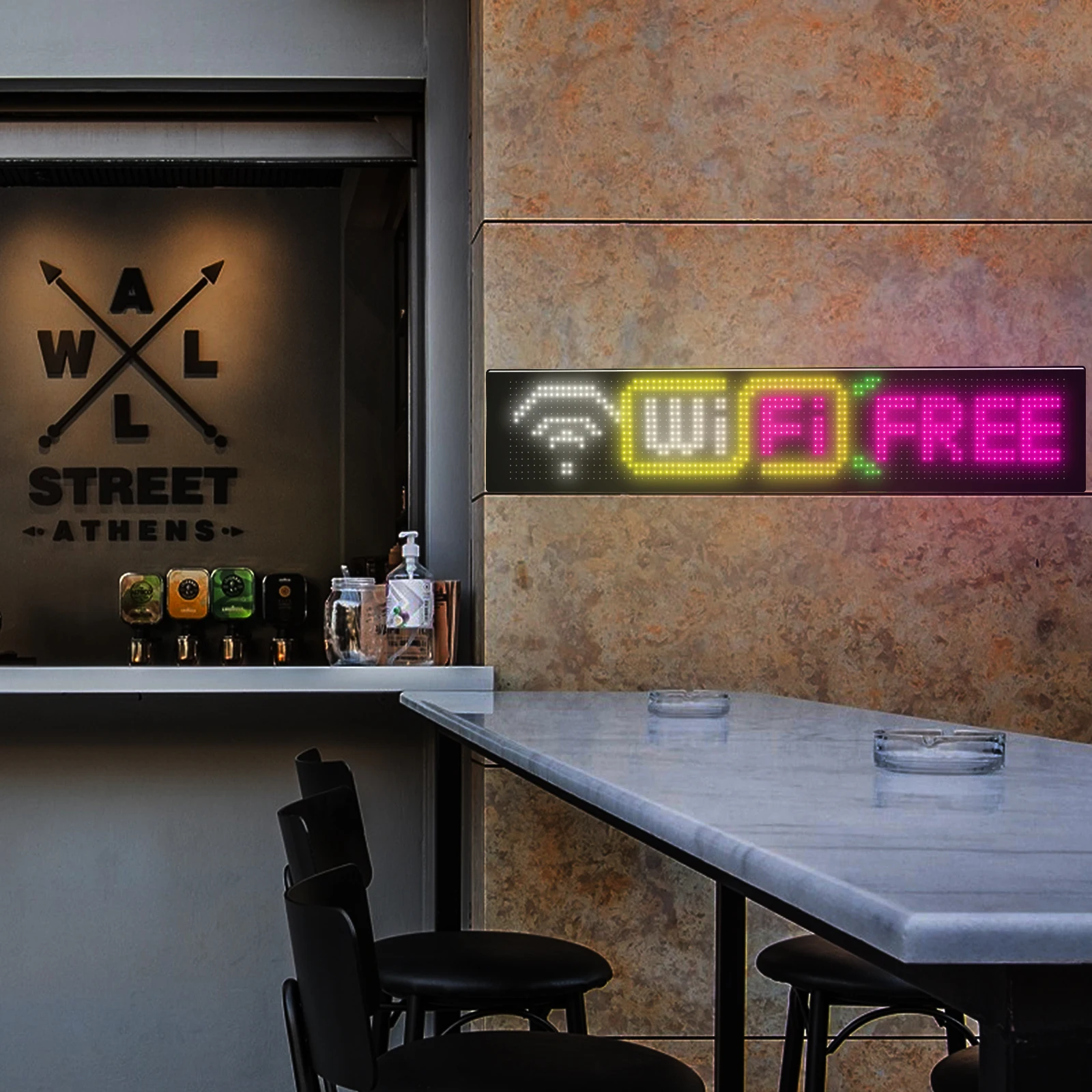 Flexible LED Matrix Pixel Panel Car Eyes and Truck Eyes Flexible USB 5V Led Display Screen Text Animation Bluetooth App Control