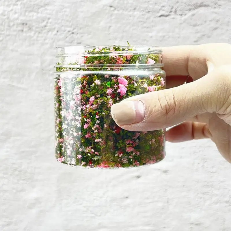 Colorful Tree Powder Miniature Lowland Model Natural Look Landscape Supplies Colorful Craft Supplies For Wedding Table Setting