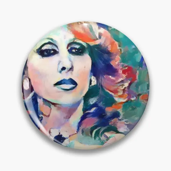 Lebanese Singer Fayrouz  Soft Button Pin Decor Cartoon Funny Gift Lapel Pin Hat Badge Lover Creative Fashion Clothes Cute