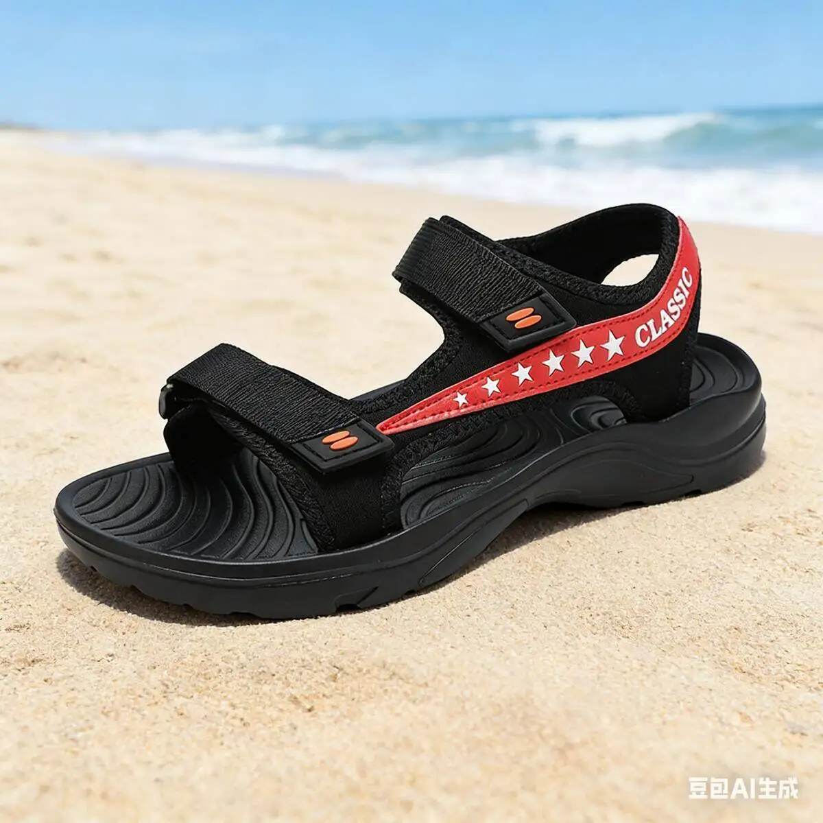 

Summer Sandals Men Fashion Beach Sandals For Men Soft Lightweight Slipper Anti-slip Slip-on Casual Shoes Man Men's Sandals