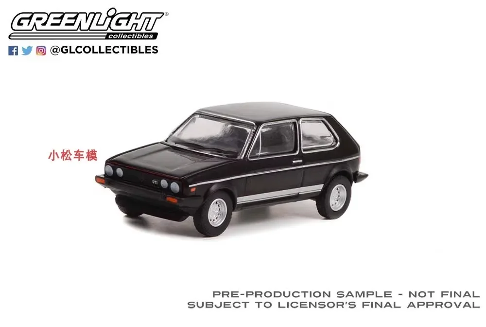 폭스바겐 골프 Mk1 GTI 다이캐스트 금속 합금 모델 자동차 장난감, 선물 컬렉션 W1292, 1:64 1983