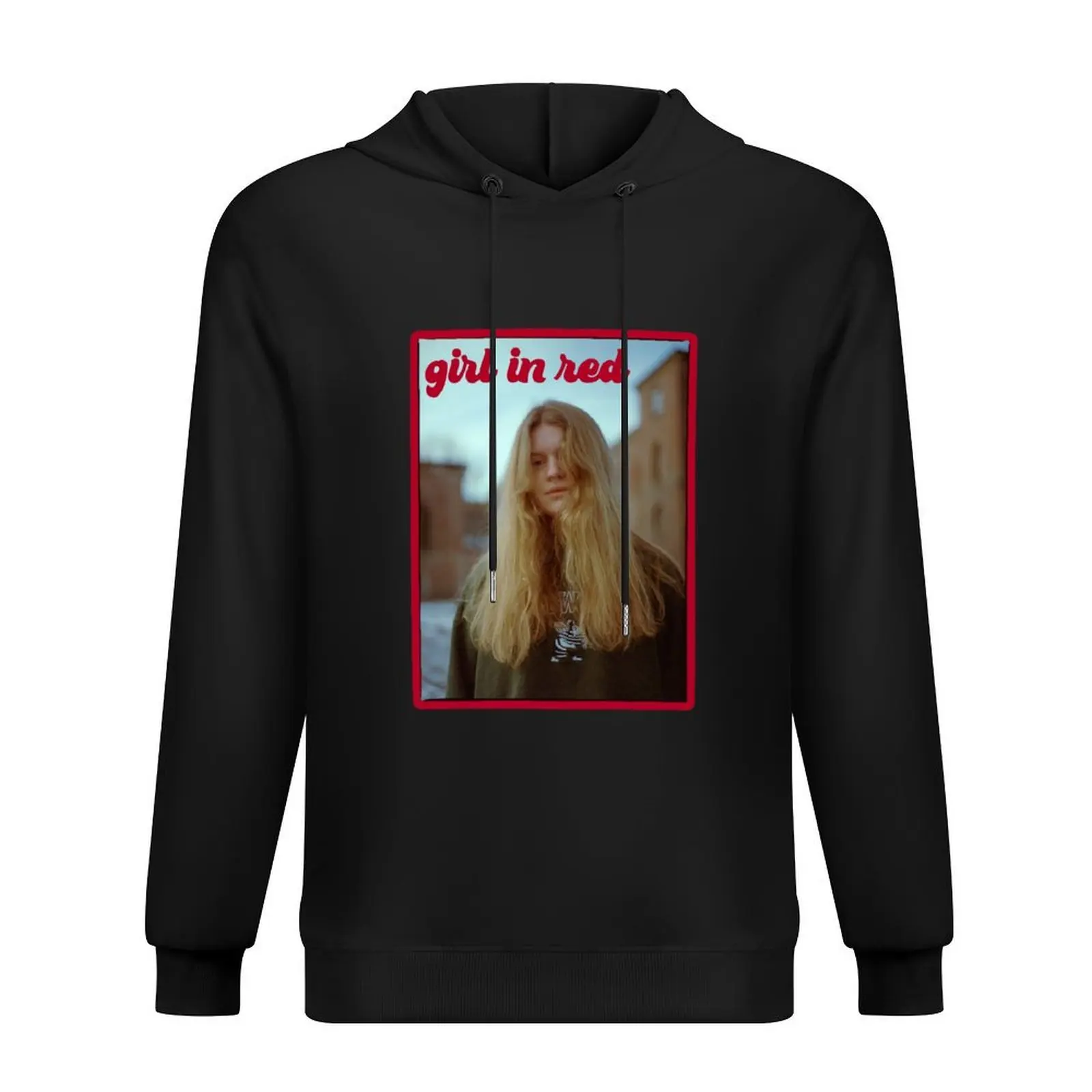 

girl in red Hoodie autumn jacket men clothes for men hooded shirt fashion men men's hoodie sweatshirt
