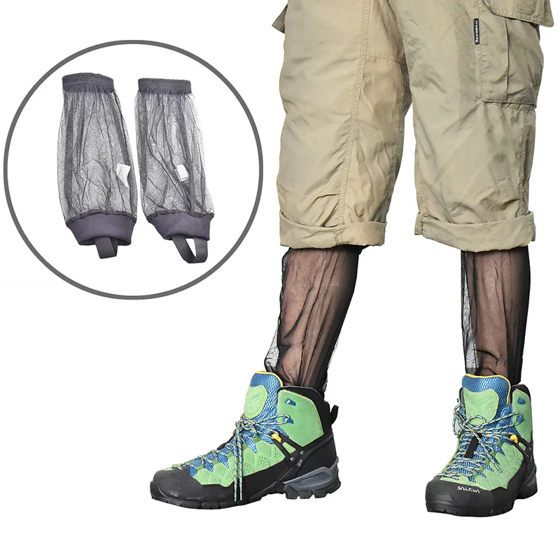 Mallas antimosquitos para acampar al aire libre, traje repelente de mosquitos, cubiertas de pesca en la jungla, pantalones de malla para morder