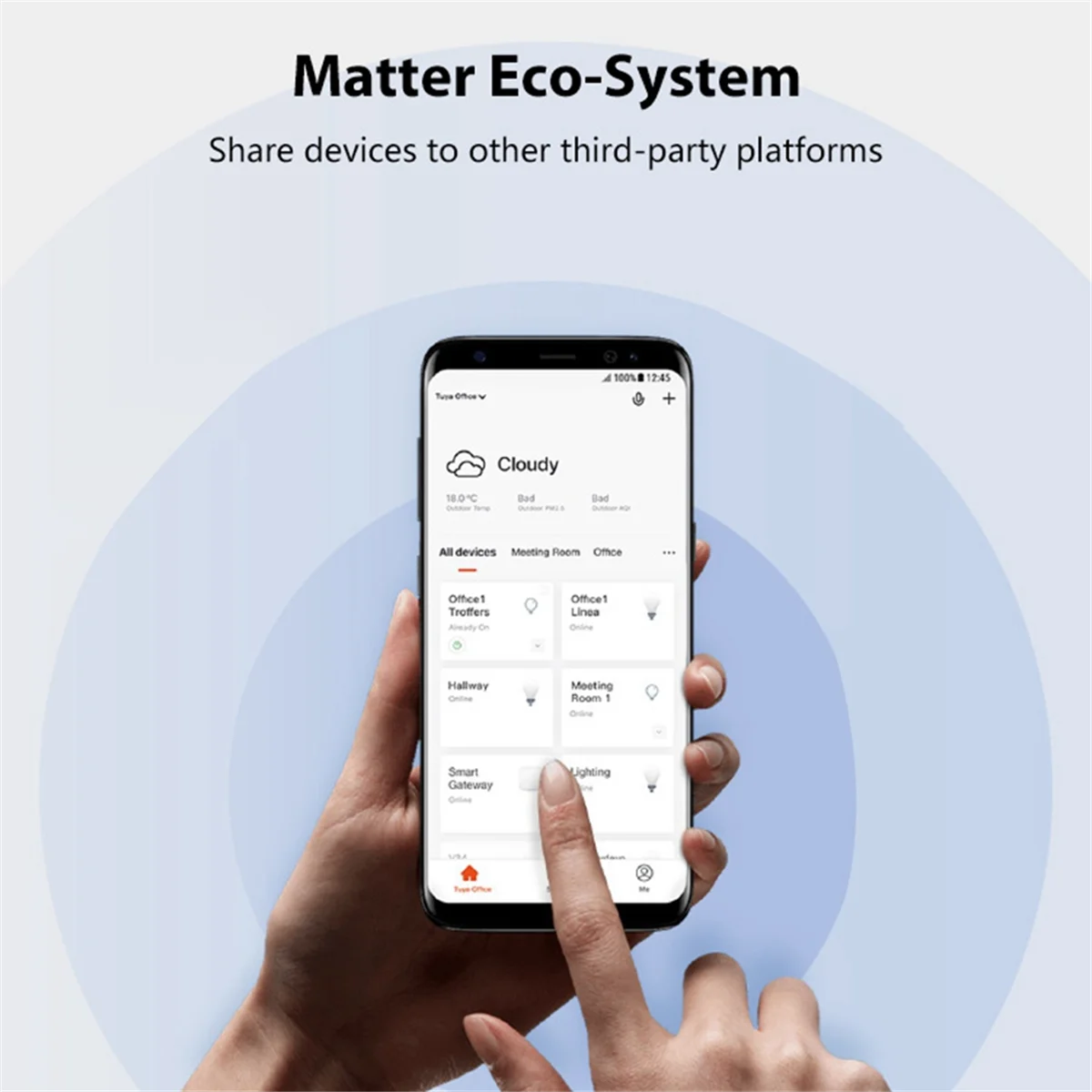 Tuya Matter Thread Door Window Sensor USB Powered Smart Home Wireless Detector Work with HomeKit Alexa Google Home