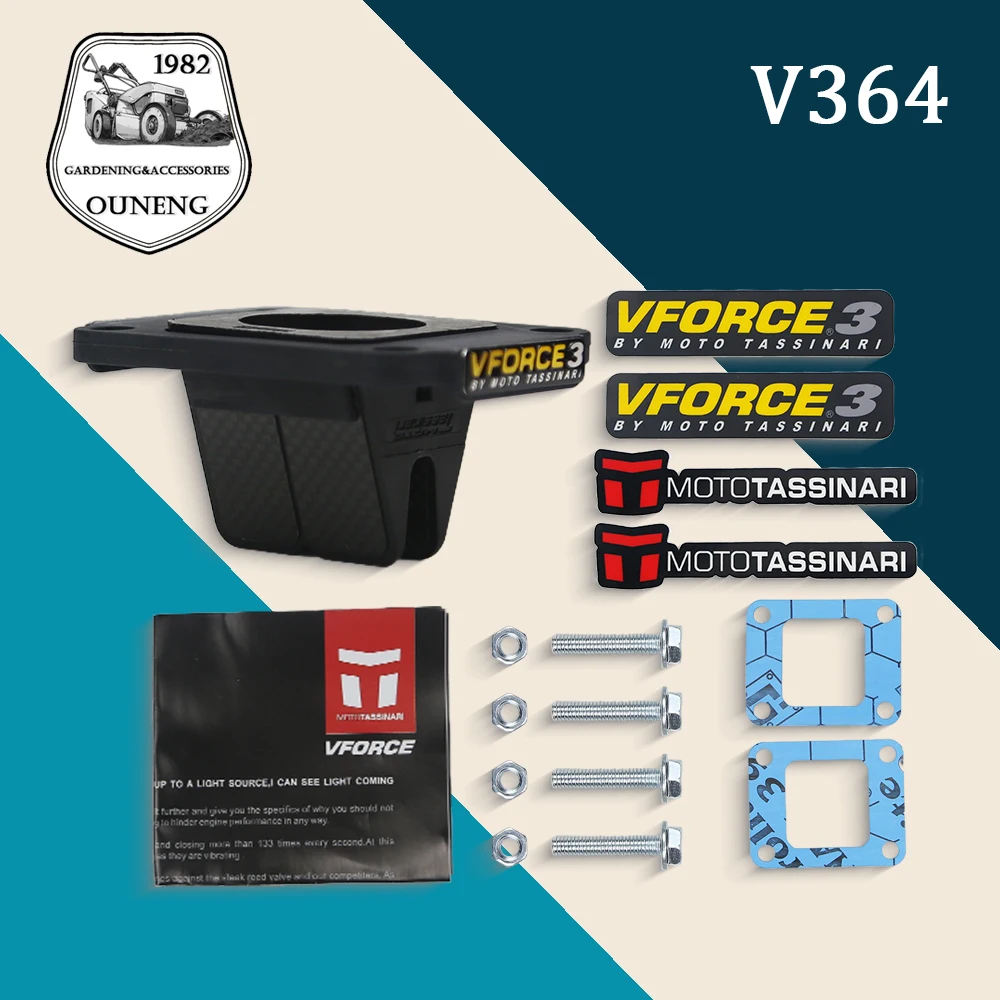 

For Kawasaki KX65 Glass Fiber VFroce KX RM 65 All Years And Suzuki RM65 Accessories Motorcycle V364 Reed Valve System Kit