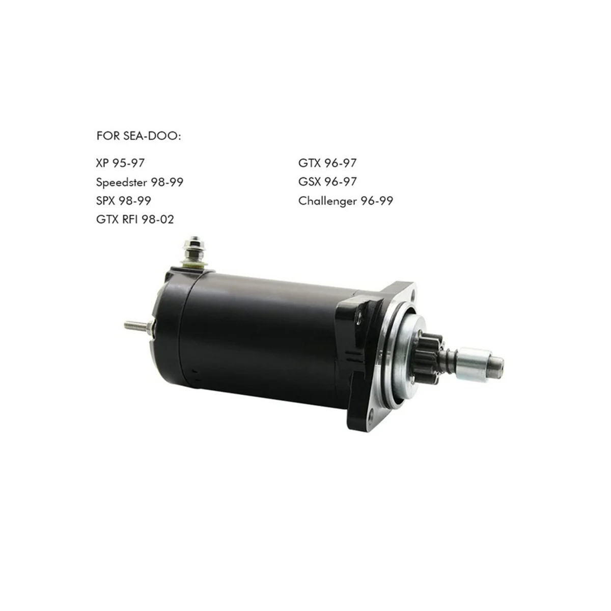 Electrical Starter for Seadoo PWC GSX, GTX 96-97 GTX RFI 1998 SPX 98-99 XP 95-97 Speedster 98-99 278-000-576