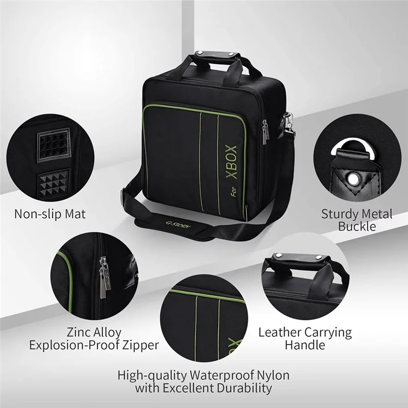 B29C-حقيبة حمل لحقيبة السفر لملحقات وحدات تحكم ألعاب وحدة التحكم