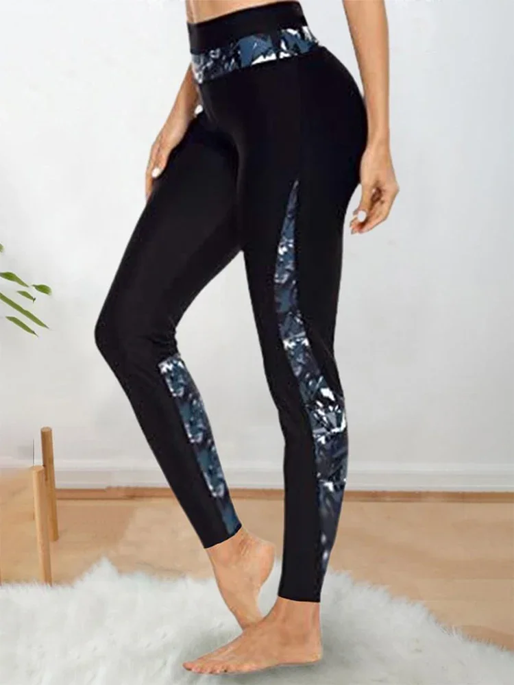 Teschio Farfalla Fumo Palestra Leggings da yoga Stampato Pantaloni da corsa casual sexy Streetwear Trainer Fitness Abbigliamento donna elastico