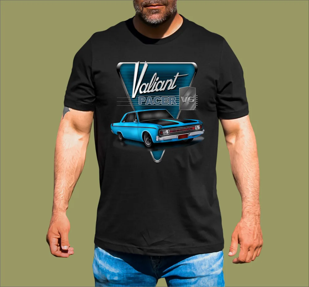 VG VALIANT PACER T-SHIRT Anime Graphic T-shirts for Men Clothing Women Tees Y2K tops Unisex Summer Short SleeveUnisex  f