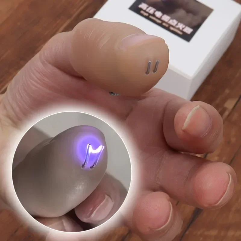 

Miraculous Fire Rechargeable Electric Spark Device High Voltage Arc Igniter Stage Magic Tricks Magie Magicians Props