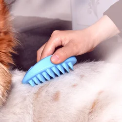 Pet Bath Brush Rubber Comb Hair Removal Brush Pet Dog Cat Grooming Cleaning Glove Massage Pet Supplies